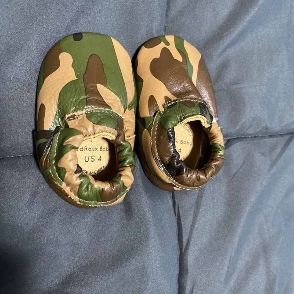 Camo Bird Rock Mocassins